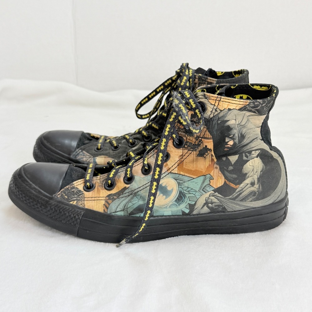 Converse Chuck Taylor All Star Batman DC Comics High Top Sneakers 150505C Mens 8